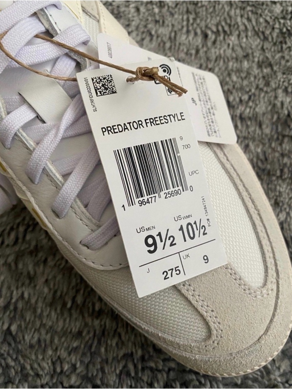 Adidas Sneakers, Predator Freestyle, Unisex, M9.5 W10.5, NIB - Picture 11 of 12
